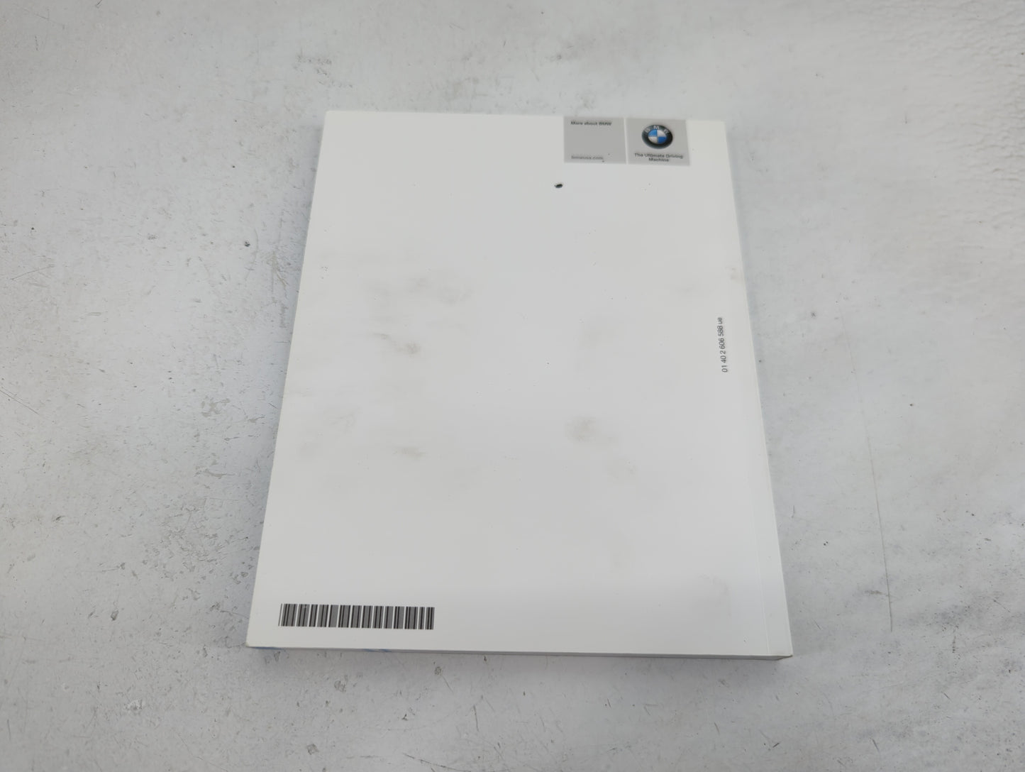 2011 Bmw X3 Owners Manual Book Guide P/N:01402606588 OEM Used Auto Parts - Oemusedautoparts1.com