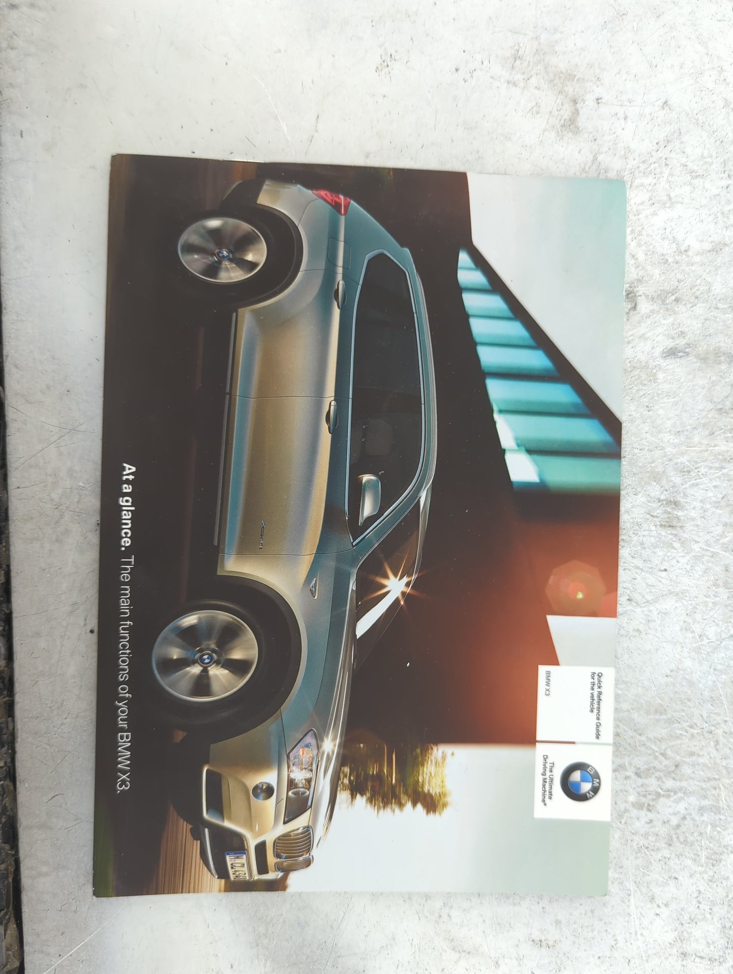 2011 Bmw X3 Owners Manual Book Guide P/N:01 40 2 606 588 01 40 2 607 116 OEM Used Auto Parts - Oemusedautoparts1.com