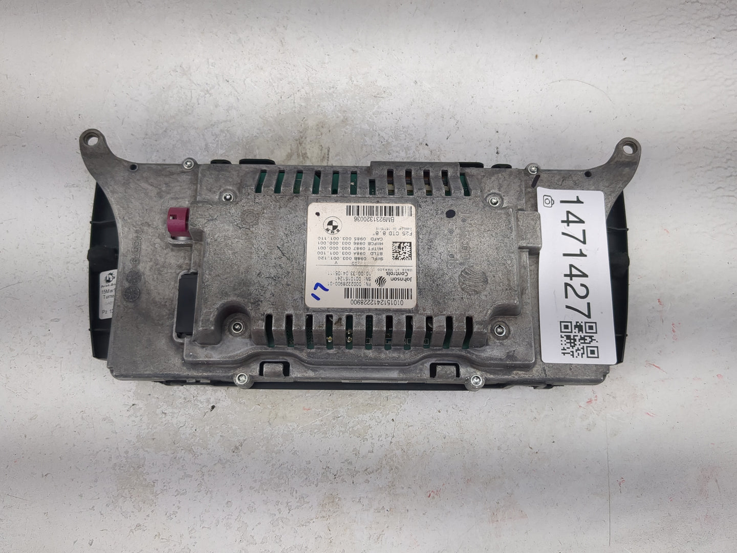 2011-2017 Bmw X3 Information Display Screen 1471427 - Oemusedautoparts1.com
