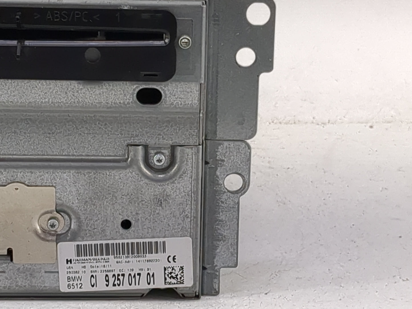 2011-2013 Bmw X3 Radio AM FM Cd Player Receiver Replacement P/N:9257017 CI 9 257 017 01, 2258897 Fits Fits 2010 2011 2012 20