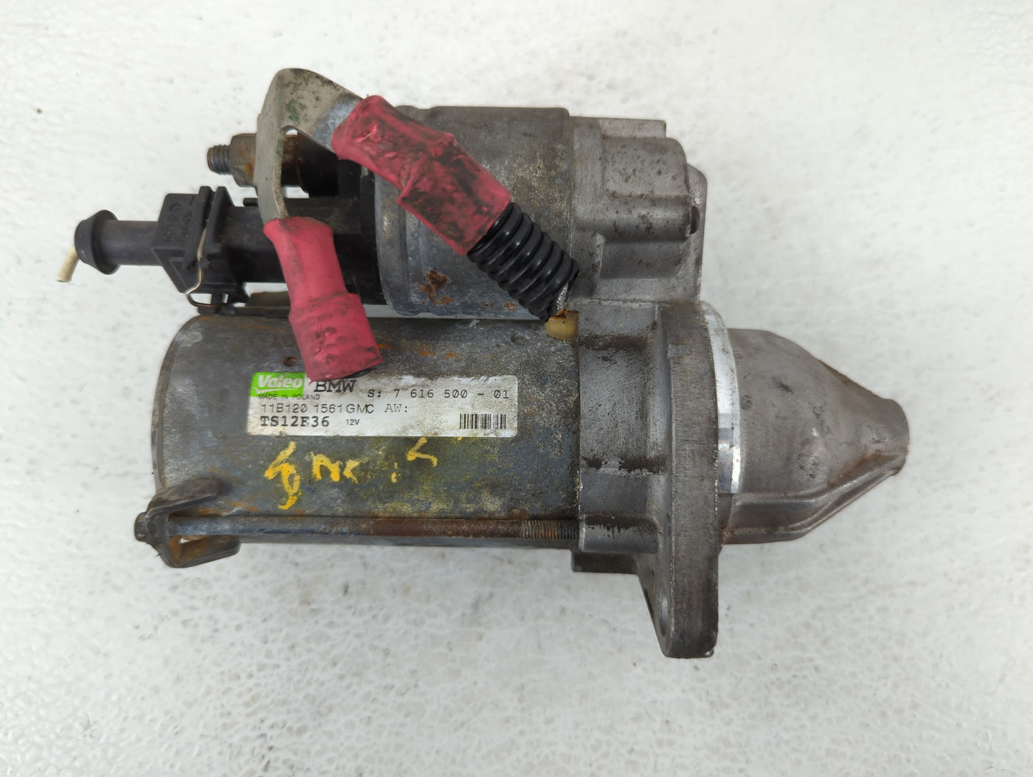 2011-2014 Bmw X3 Car Starter Motor Solenoid OEM P/N:761650001 Fits Fits 2011 2012 2013 2014 2015 2016 OEM Used Auto Parts - 