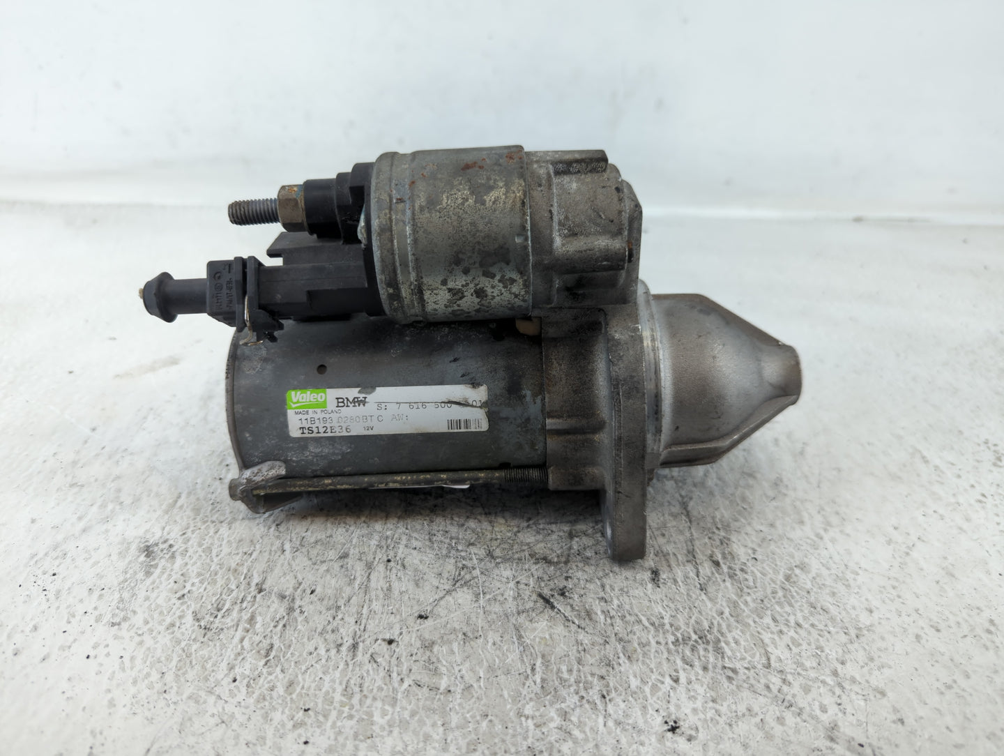 2011-2014 Bmw X3 Car Starter Motor Solenoid OEM P/N:7 616 500 01 Fits Fits 2011 2012 2013 2014 2015 2016 OEM Used Auto Parts