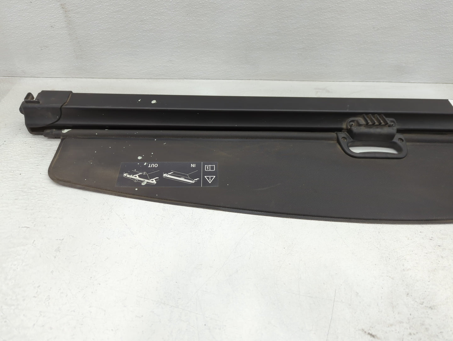 2011 Bmw X3 Rear Cargo Cover Storage Retractable Shade - Oemusedautoparts1.com