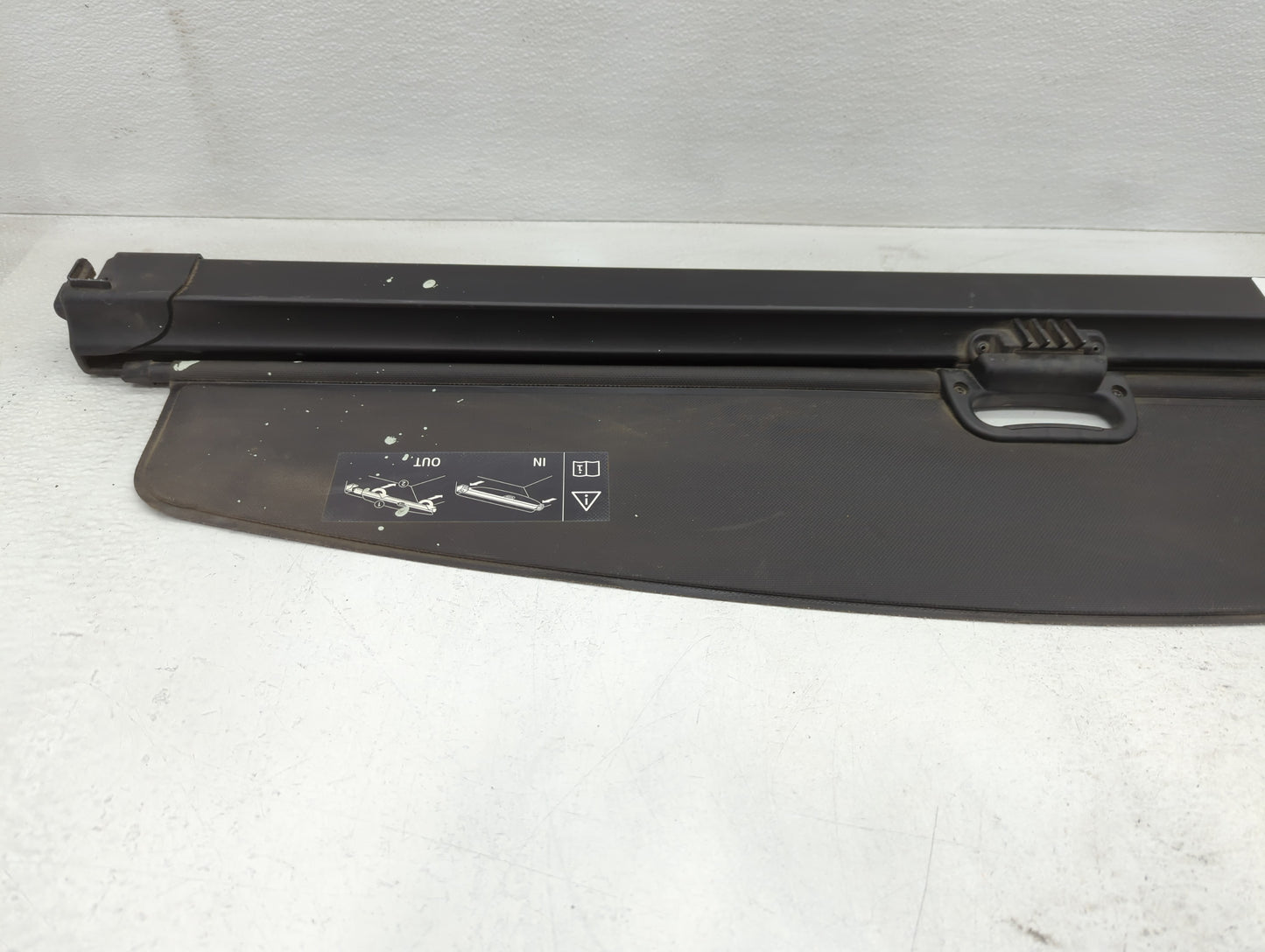 2011 Bmw X3 Rear Cargo Cover Storage Retractable Shade - Oemusedautoparts1.com