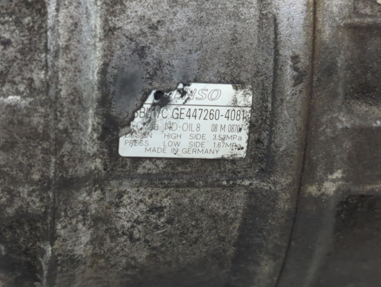 2011-2018 Bmw X5 Air Conditioning A/c Ac Compressor Oem - Oemusedautoparts1.com