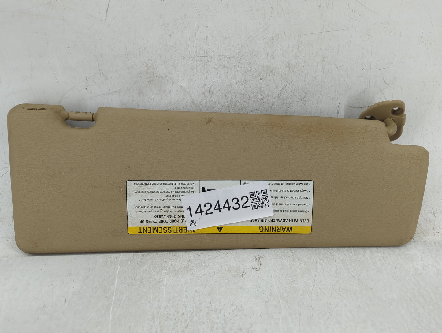 2007-2013 Bmw X5 Sun Visor Shade Replacement Driver Left Mirror Fits Fits 2007 2008 2009 2011 2012 2013 OEM Used Auto Parts 