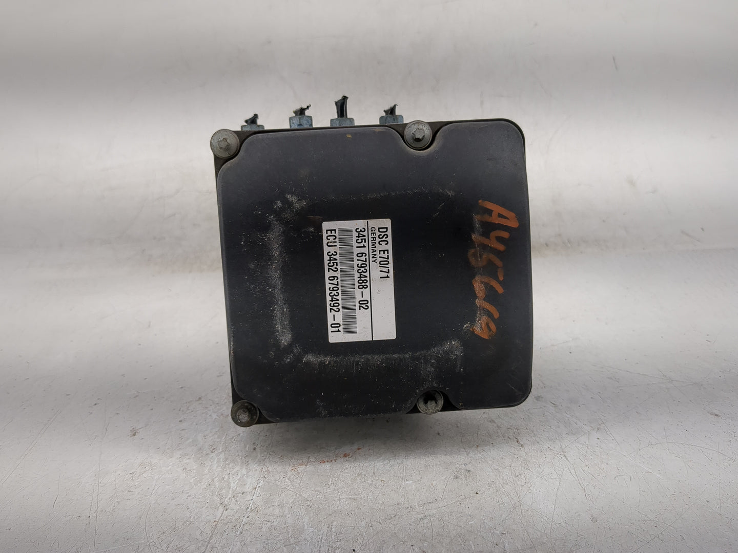 2011-2012 Bmw X5 ABS Pump Control Module Replacement P/N:6793488 Fits Fits 2011 2012 OEM Used Auto Parts - Oemusedautoparts1
