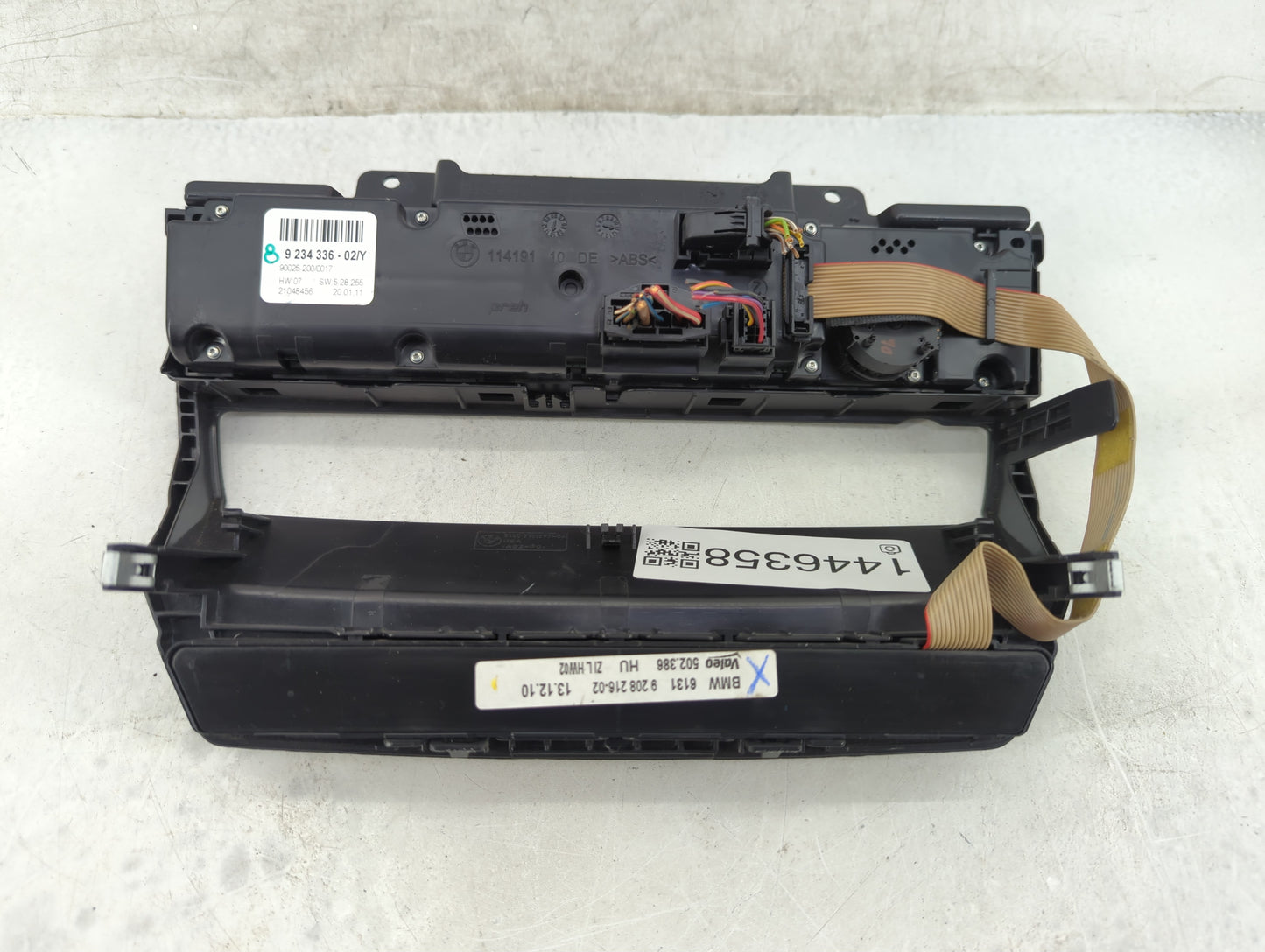 2007-2013 Bmw X5 Climate Control Module Temperature AC/Heater Replacement P/N:9234336-02/Y 9208216-02 Fits OEM Used Auto Par