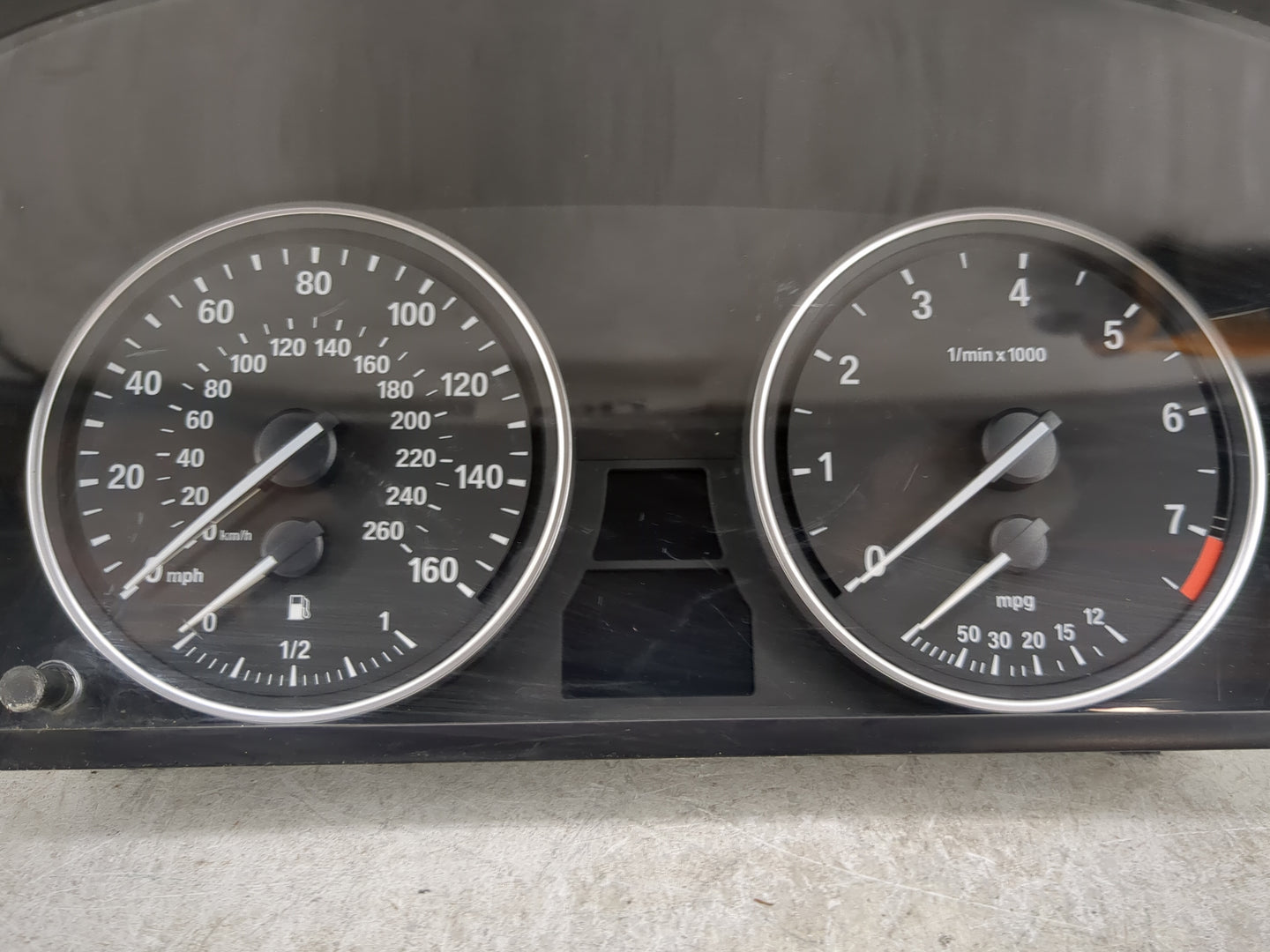 2007-2011 Bmw X5 Instrument Cluster Speedometer Gauges P/N:758749537 A2C53375637 Miles: Fits Fits 2007 2008 2009 2010 2011 O