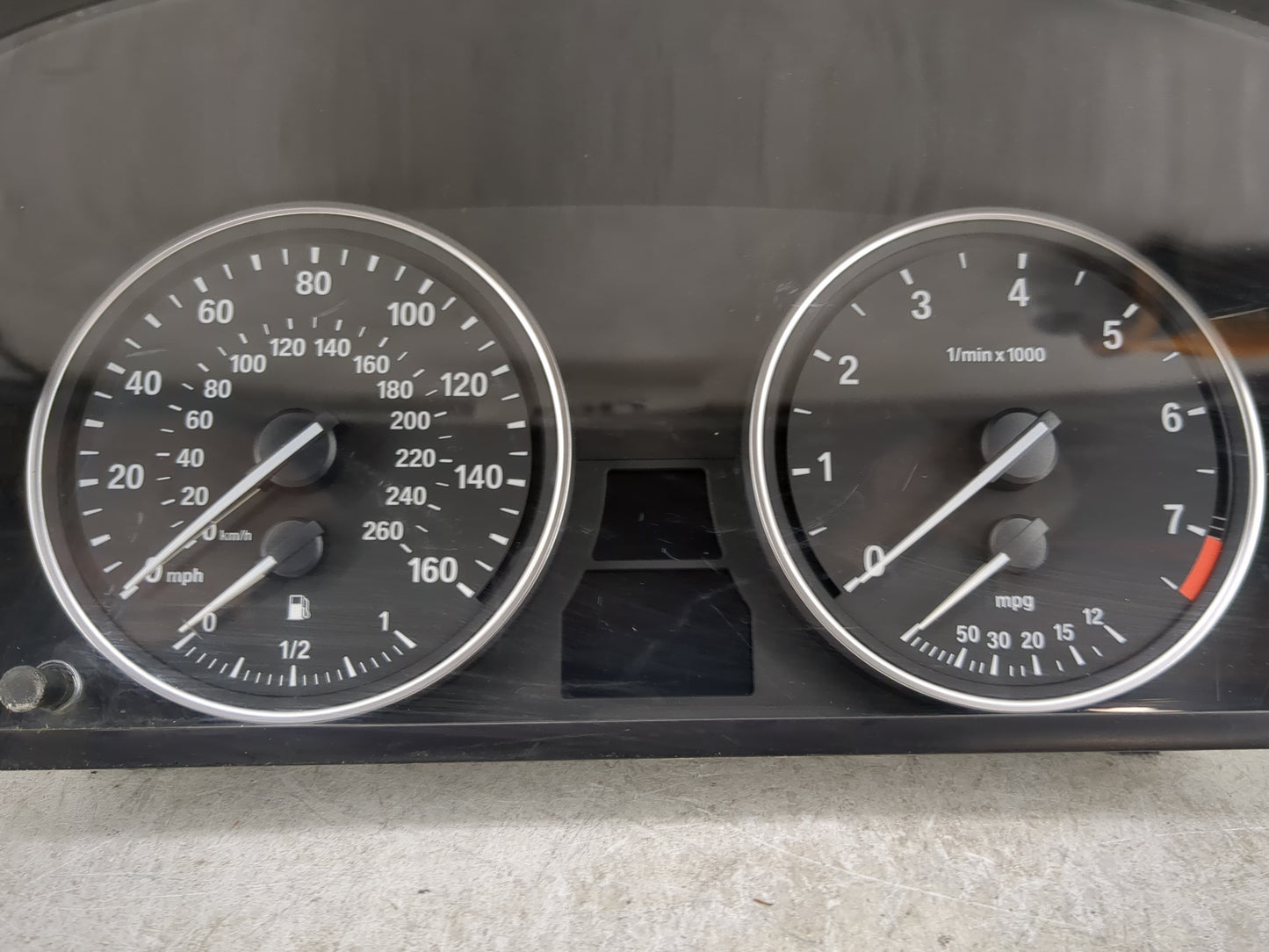 2007-2011 Bmw X5 Instrument Cluster Speedometer Gauges P/N:758749537 A2C53375637 Miles: Fits Fits 2007 2008 2009 2010 2011 O