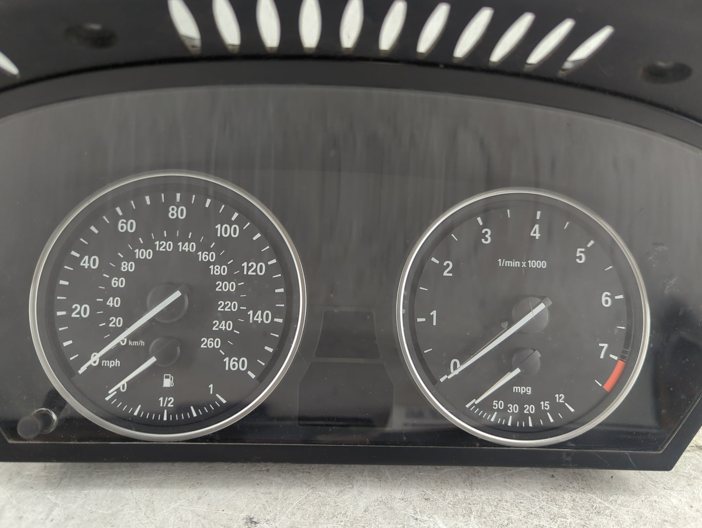 2007-2011 Bmw X5 Instrument Cluster Speedometer Gauges P/N:A2C53375637 758844260 Miles:98K Fits Fits 2007 2008 2009 2010 201