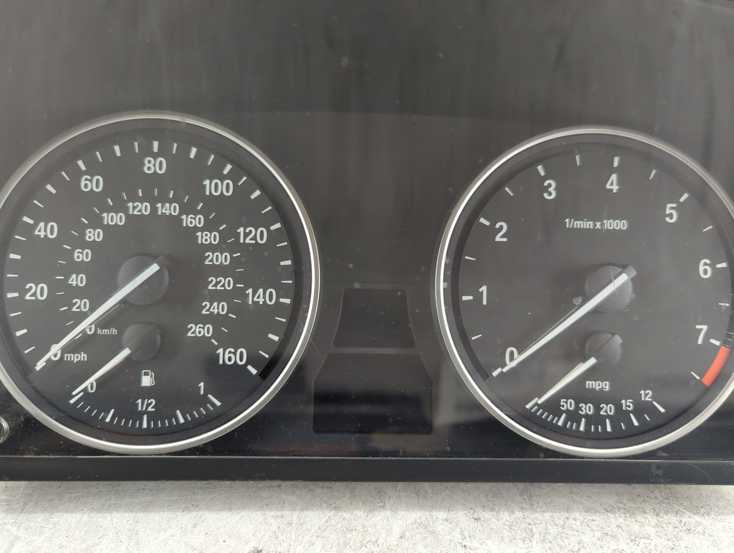2007-2011 Bmw X5 Instrument Cluster Speedometer Gauges P/N:A2C53375637 758844260 Miles:98K Fits Fits 2007 2008 2009 2010 201