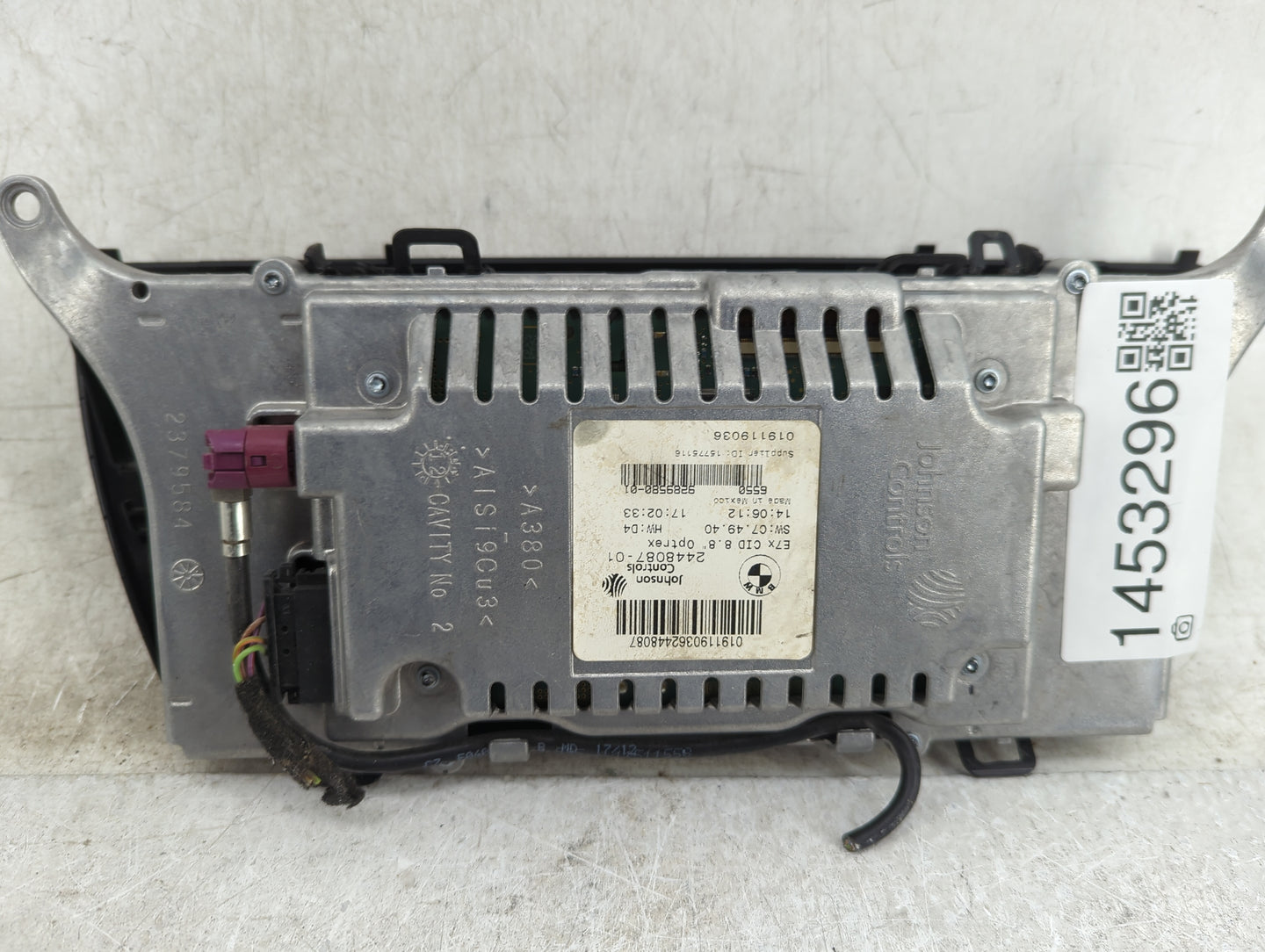 2010-2013 Bmw X5 Information Display Screen 1453296 - Oemusedautoparts1.com