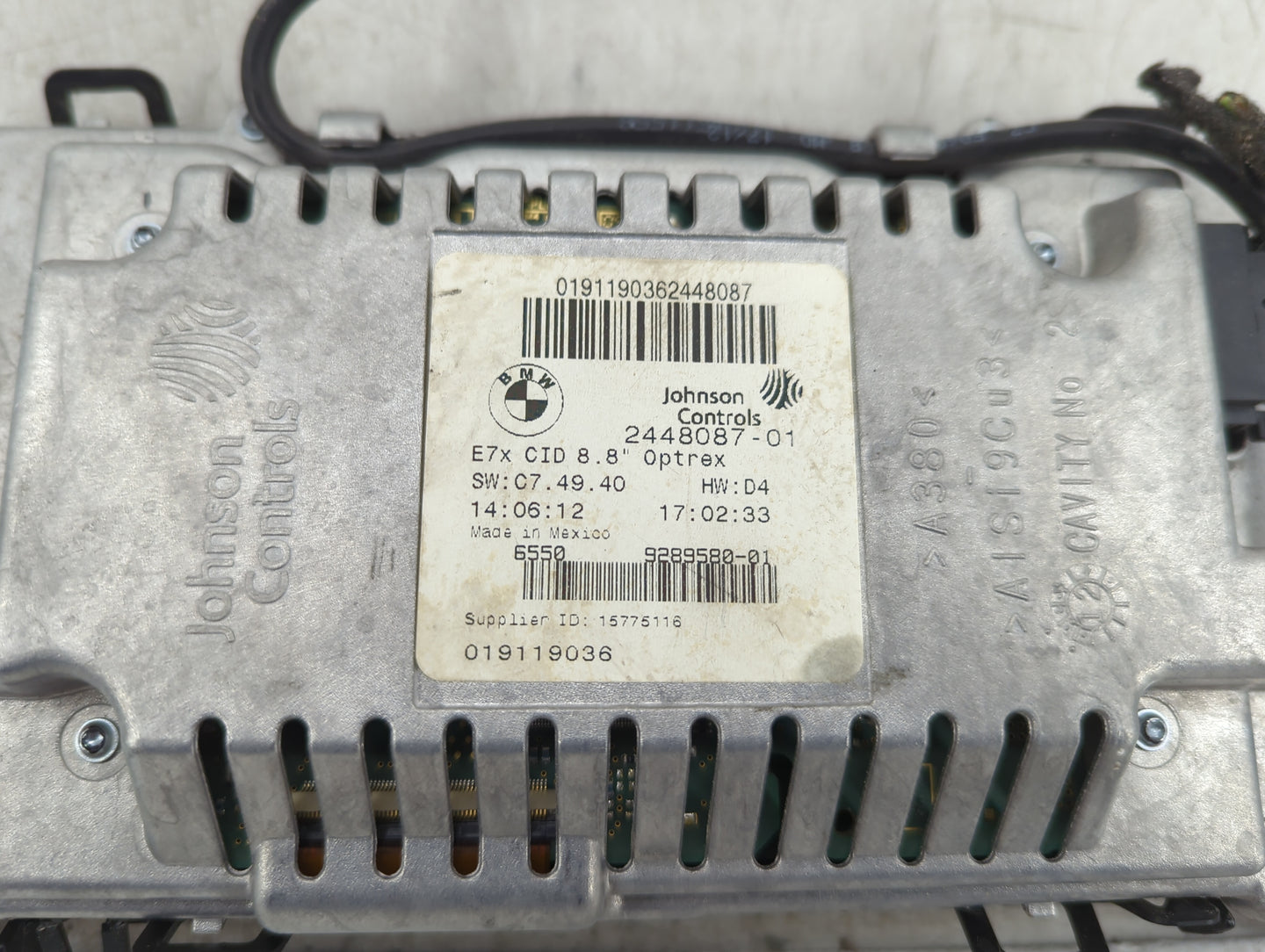 2010-2013 Bmw X5 Information Display Screen 1453296 - Oemusedautoparts1.com