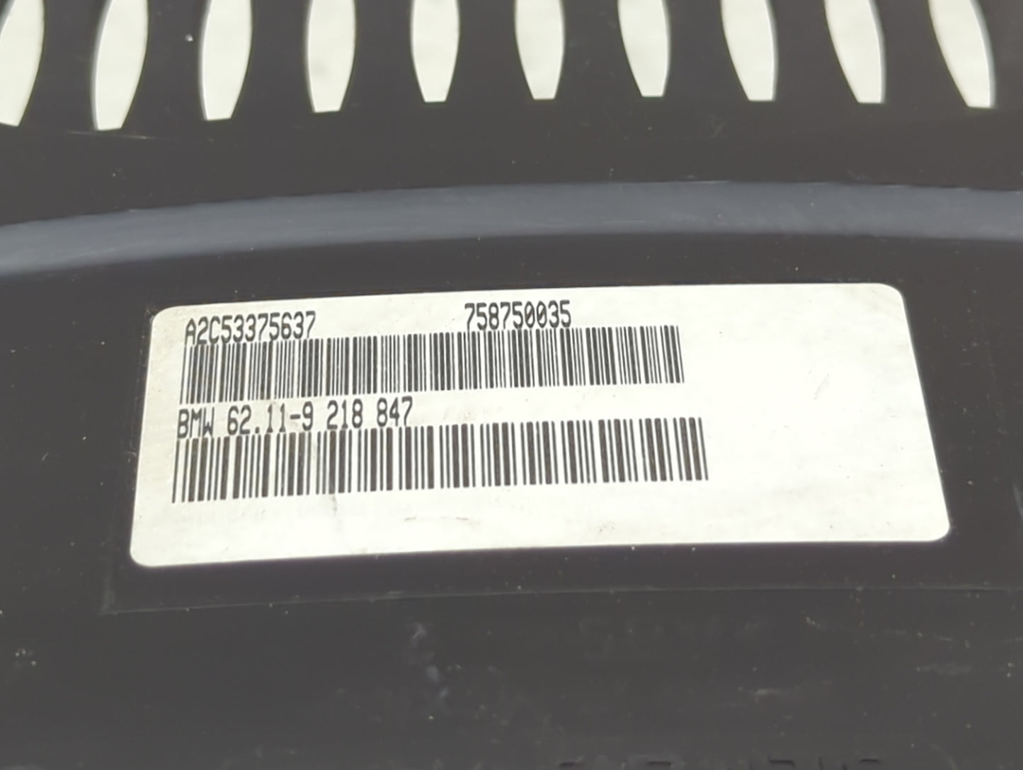 2007-2011 Bmw X5 Instrument Cluster Speedometer Gauges P/N:A2C53375637 758750035 Miles:107K Fits Fits 2007 2008 2009 2010 20