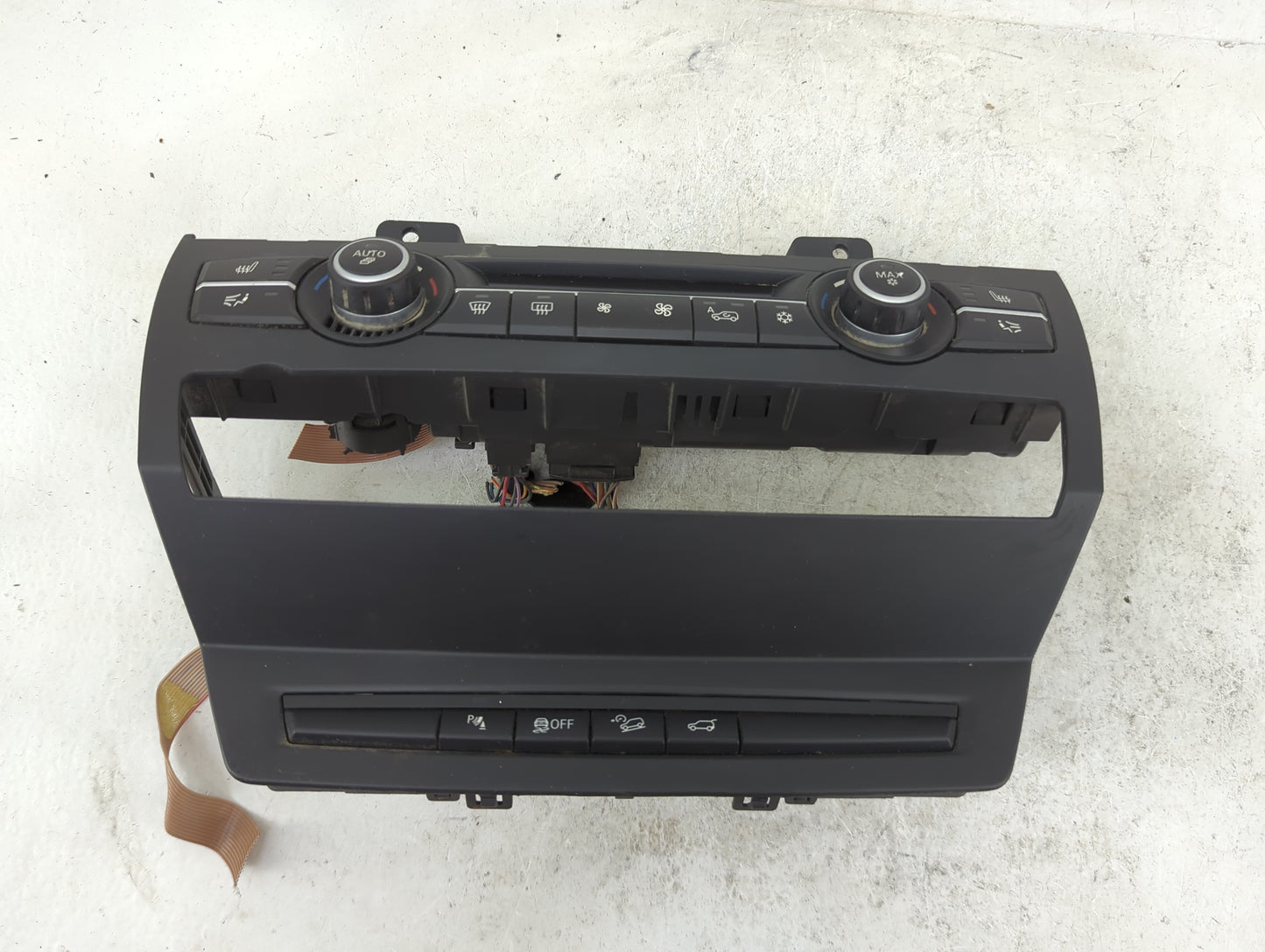 2007-2013 Bmw X5 Climate Control Module Temperature AC/Heater Replacement P/N:9227924-02/W 61319208218-02 Fits OEM Used Auto