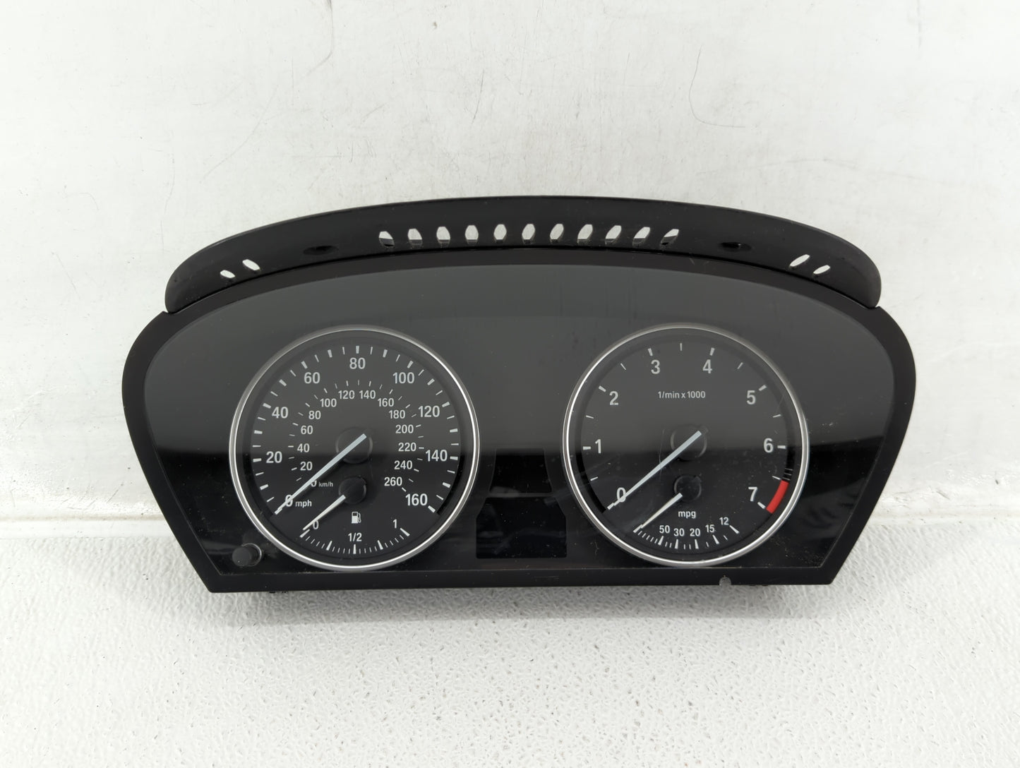 2007-2011 Bmw X5 Instrument Cluster Speedometer Gauges P/N:758839860 Fits Fits 2007 2008 2009 2010 2011 OEM Used Auto Parts 
