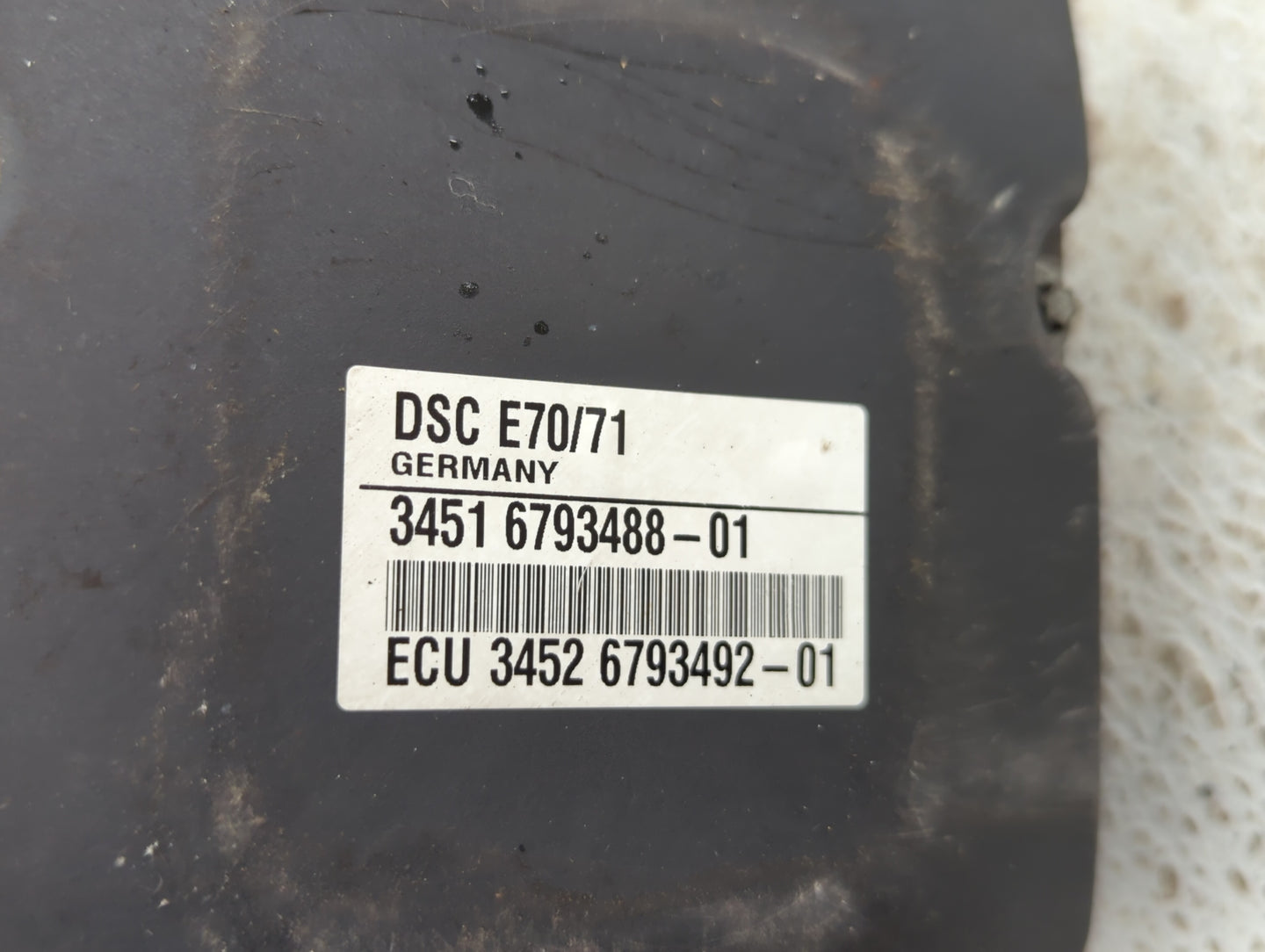 2007-2013 Bmw X5 ABS Pump Control Module Replacement P/N:3451 6793488-01 Fits Fits 2007 2008 2009 2010 2011 2012 2013 2014 O