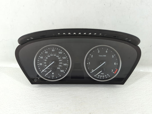 2007-2011 Bmw X5 Instrument Cluster Speedometer Gauges P/N:758779518 Fits Fits 2007 2008 2009 2010 2011 OEM Used Auto Parts 