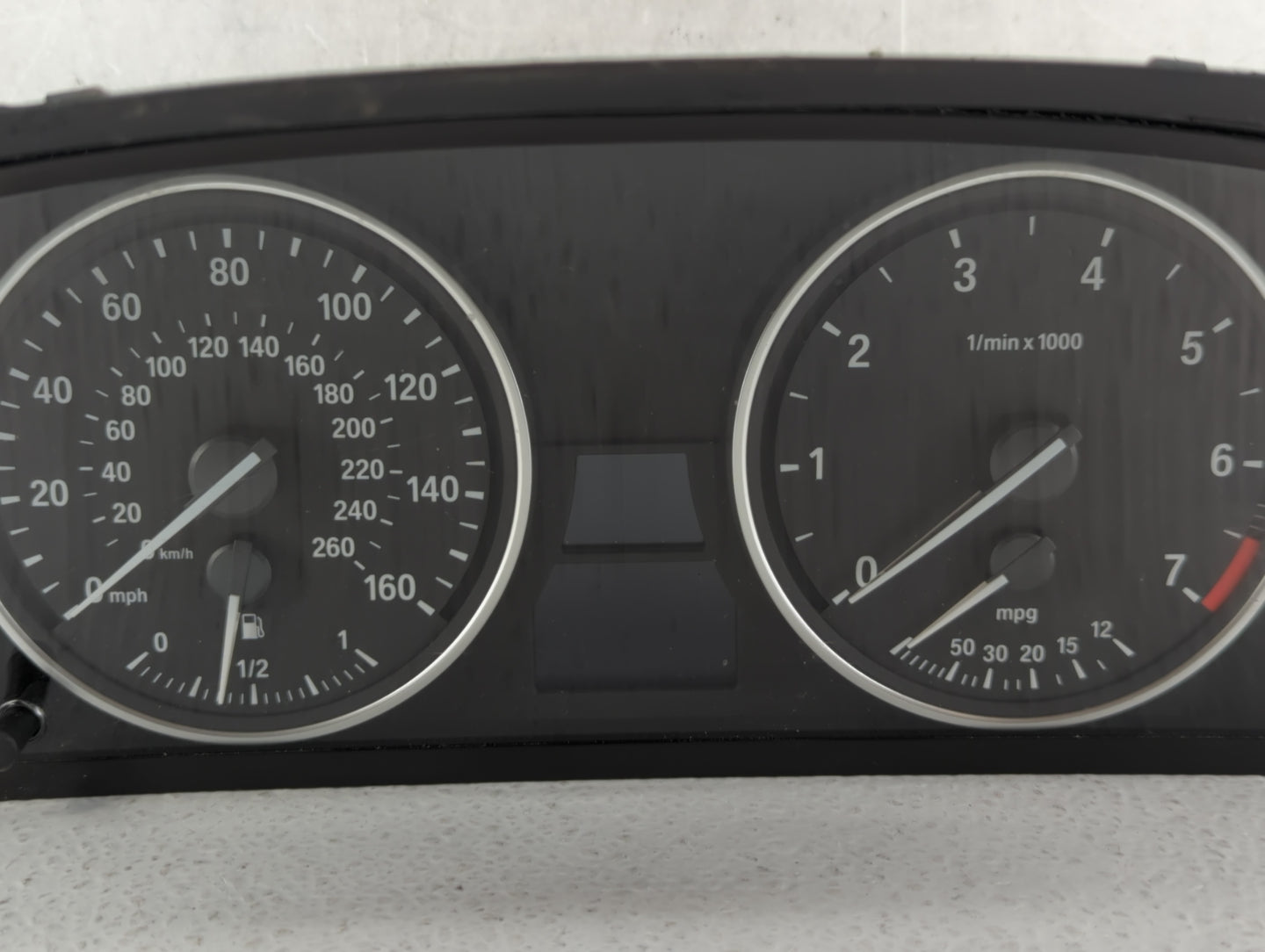 2007-2011 Bmw X5 Instrument Cluster Speedometer Gauges P/N:758779518 Fits Fits 2007 2008 2009 2010 2011 OEM Used Auto Parts 