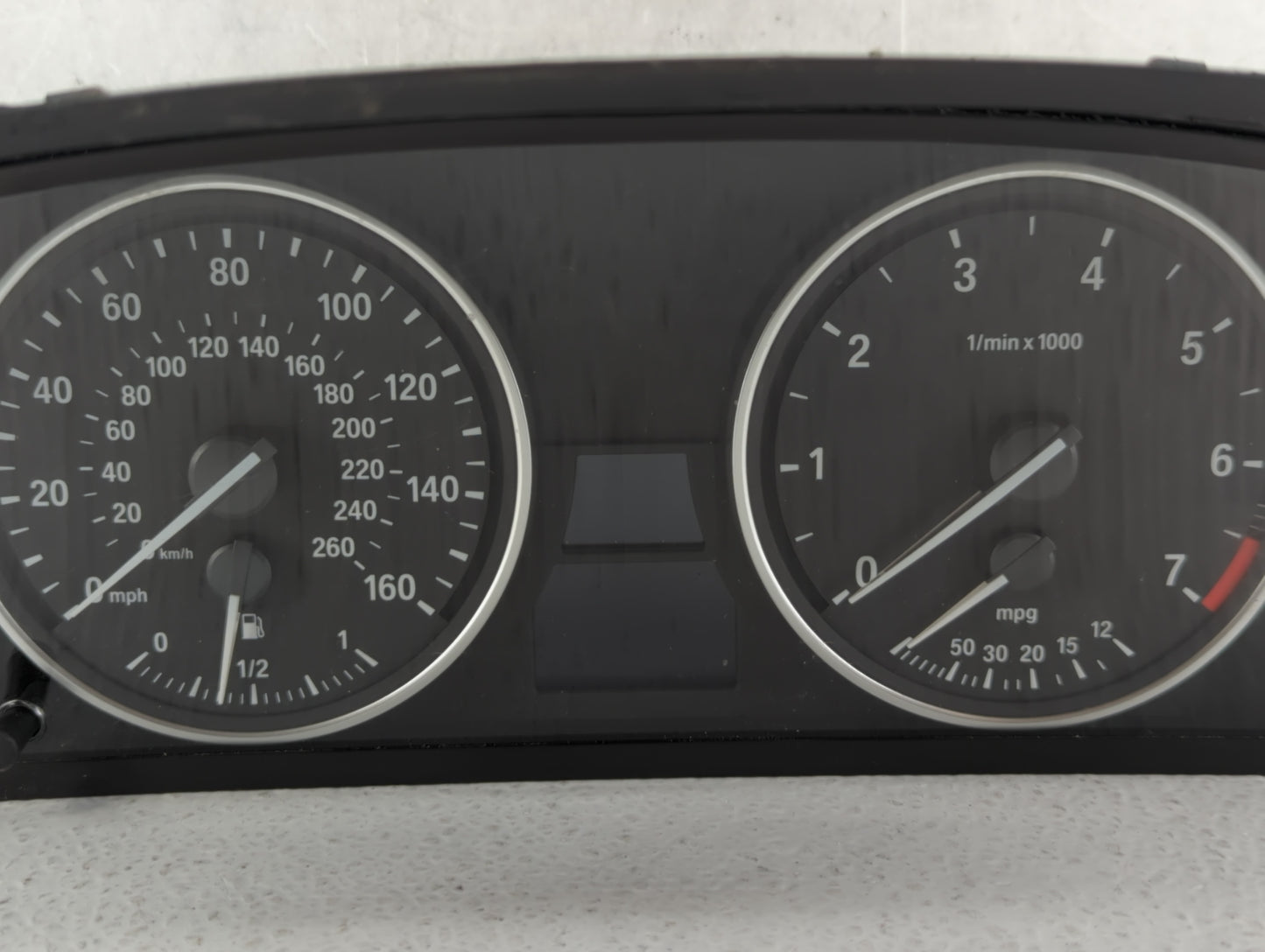 2007-2011 Bmw X5 Instrument Cluster Speedometer Gauges P/N:758779518 Fits Fits 2007 2008 2009 2010 2011 OEM Used Auto Parts 