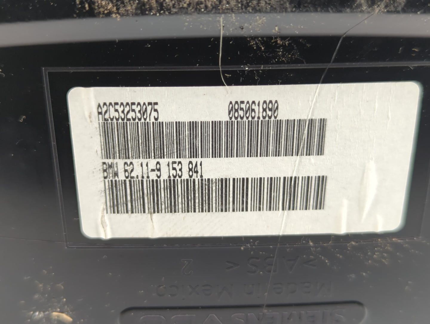 2007-2011 Bmw X5 Instrument Cluster Speedometer Gauges P/N:758779518 Fits Fits 2007 2008 2009 2010 2011 OEM Used Auto Parts 