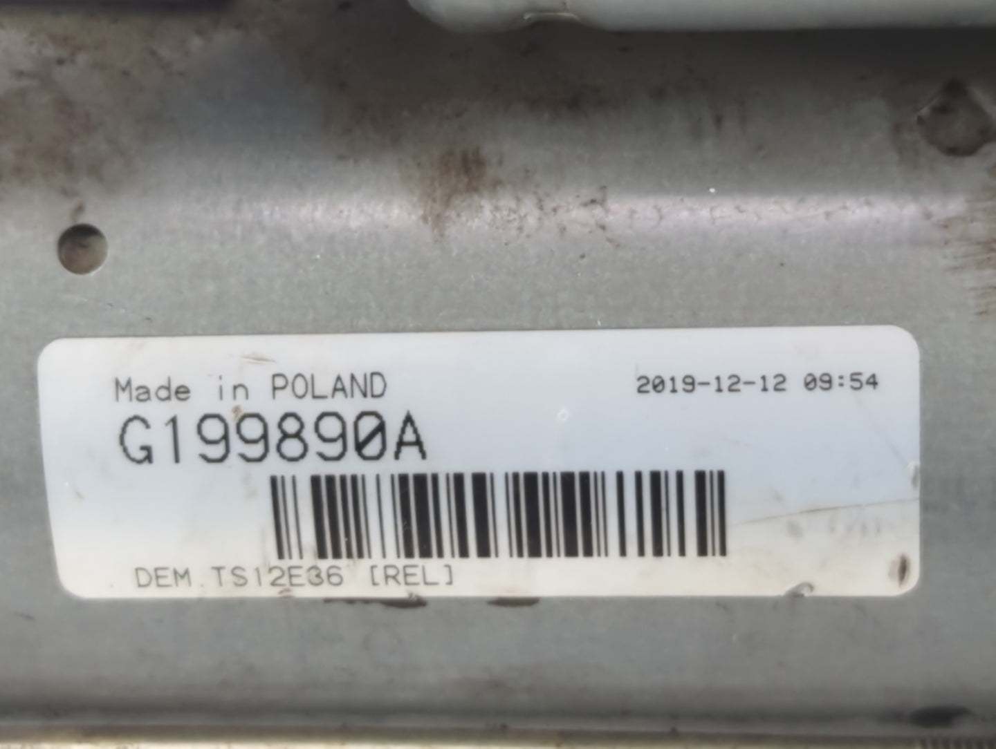 2007-2011 Bmw X5 Car Starter Motor Solenoid OEM Fits Fits 2005 2006 2007 2008 2009 2010 2011 OEM Used Auto Parts - Oemusedau