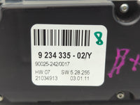 2007-2013 Bmw X5 Climate Control Module Temperature AC/Heater Replacement P/N:9 234 335-02 90025-242 Fits OEM Used Auto Part