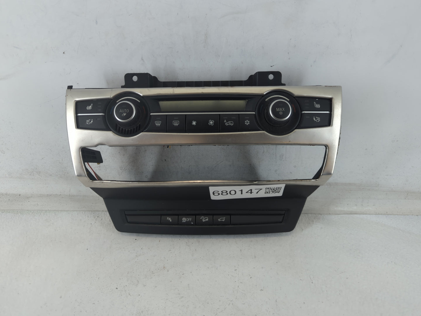 2007-2013 Bmw X5 Climate Control Module Temperature AC/Heater Replacement P/N:9 227 924-01/W Fits OEM Used Auto Parts - Oemu