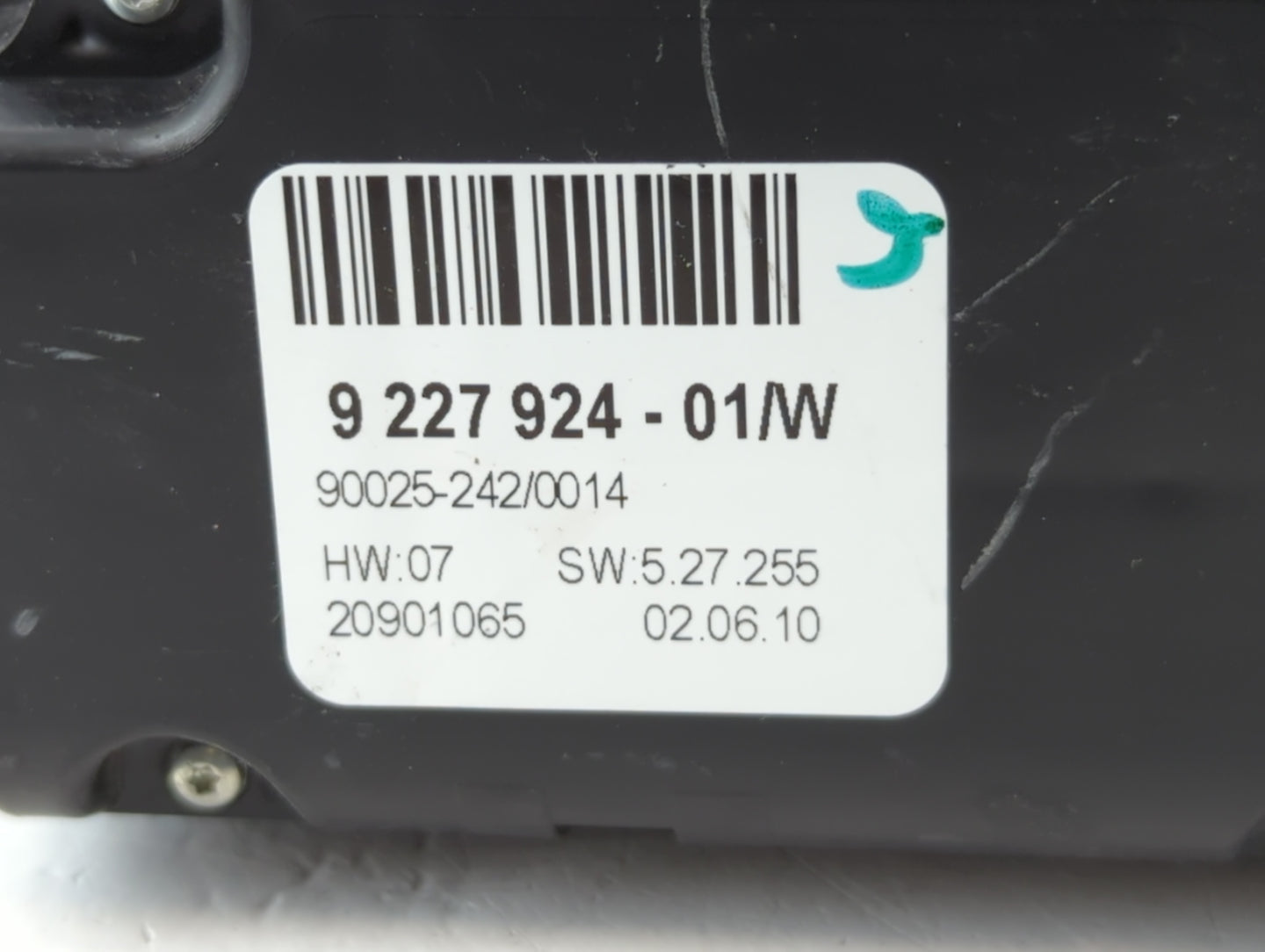 2007-2013 Bmw X5 Climate Control Module Temperature AC/Heater Replacement P/N:90025-242 9 227 924-01 Fits OEM Used Auto Part