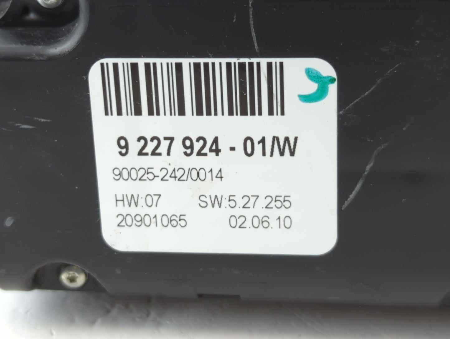 2007-2013 Bmw X5 Climate Control Module Temperature AC/Heater Replacement P/N:90025-242 9 227 924-01 Fits OEM Used Auto Part
