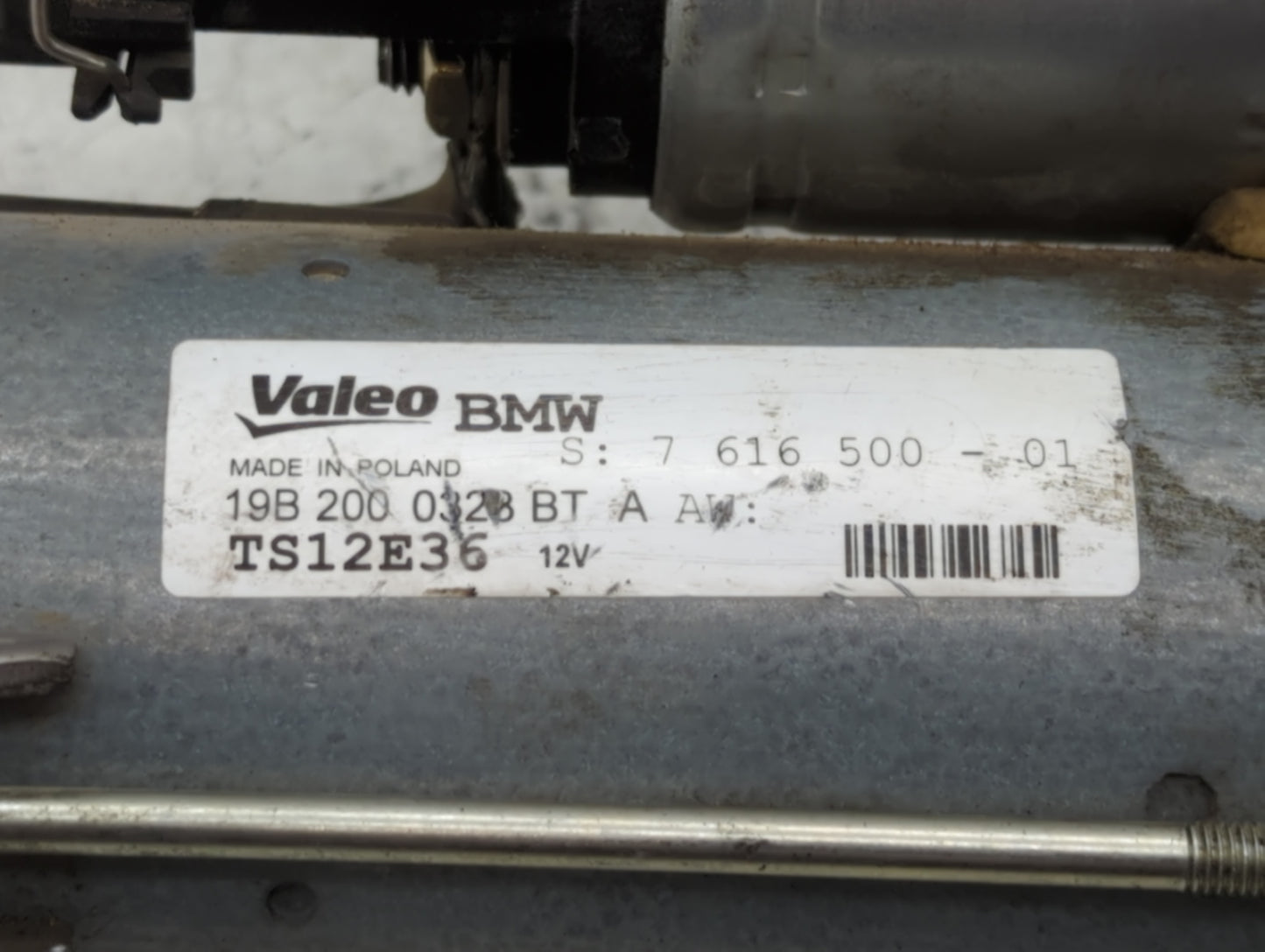 2007-2011 Bmw X5 Car Starter Motor Solenoid OEM P/N:TS12E36 7 616 500-01 Fits Fits 2005 2006 2007 2008 2009 2010 2011 OEM Us