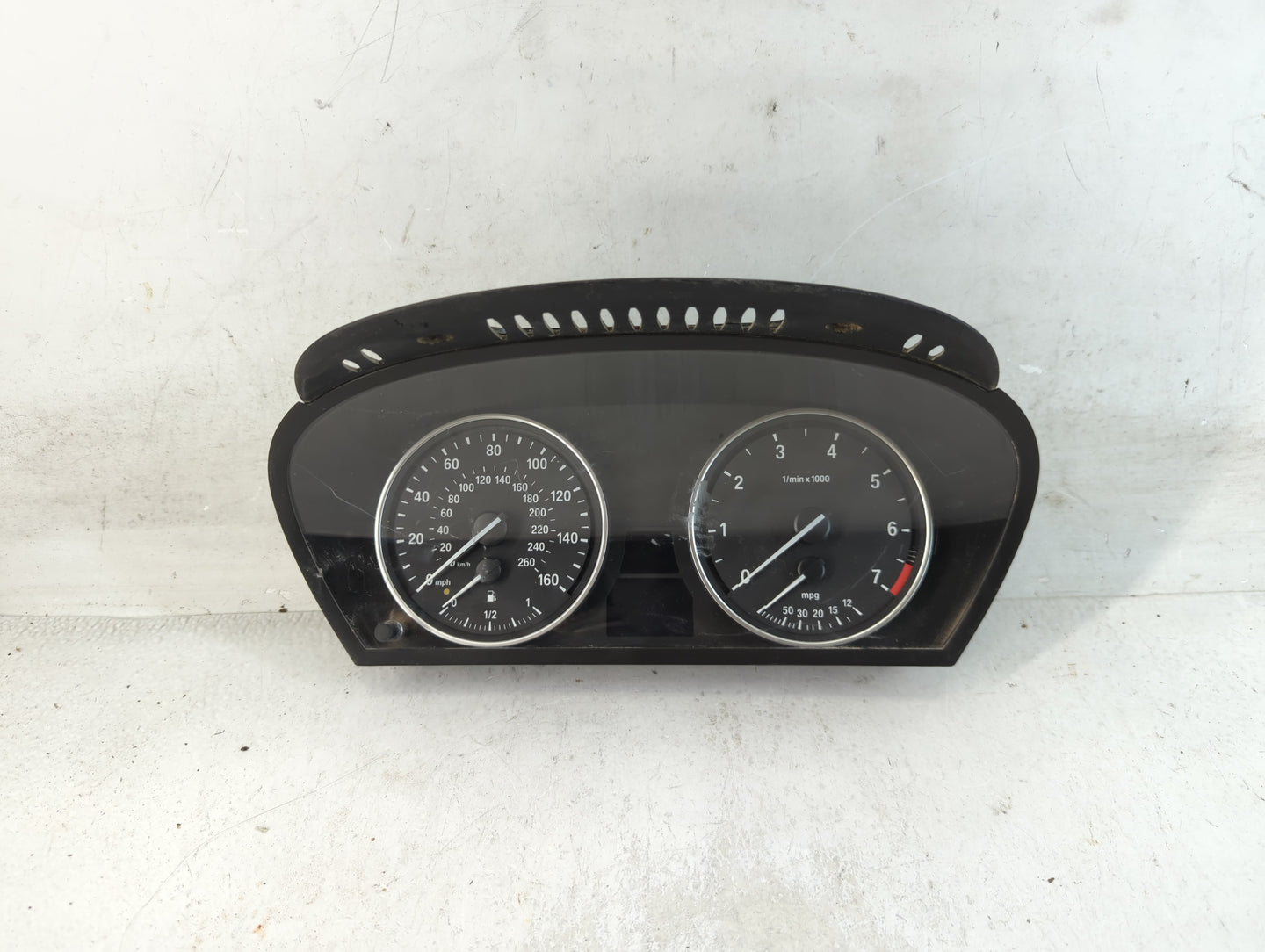 2009-2013 Bmw X5 Instrument Cluster Speedometer Gauges P/N:758838483 Fits Fits 2009 2010 2011 2012 2013 OEM Used Auto Parts 
