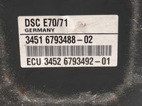 2008-2014 Bmw X6 ABS Pump Control Module Replacement P/N:6793488 Fits Fits 2007 2008 2009 2010 2011 2012 2013 2014 OEM Used 