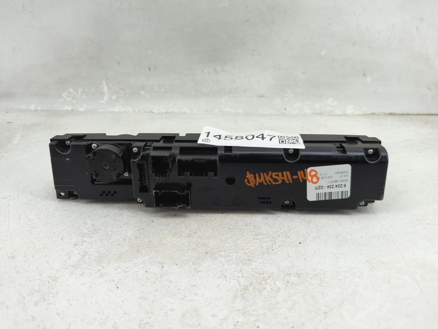 2008-2014 Bmw X6 Climate Control Module Temperature AC/Heater Replacement P/N:9 234 334 Fits OEM Used Auto Parts - Oemusedau