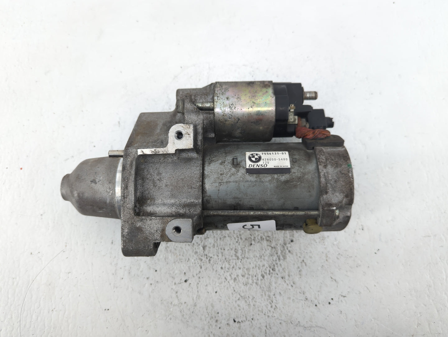 2008-2014 Bmw X6 Car Starter Motor Solenoid OEM P/N:428000-5480 Fits Fits 2008 2009 2010 2011 2012 2013 2014 OEM Used Auto P