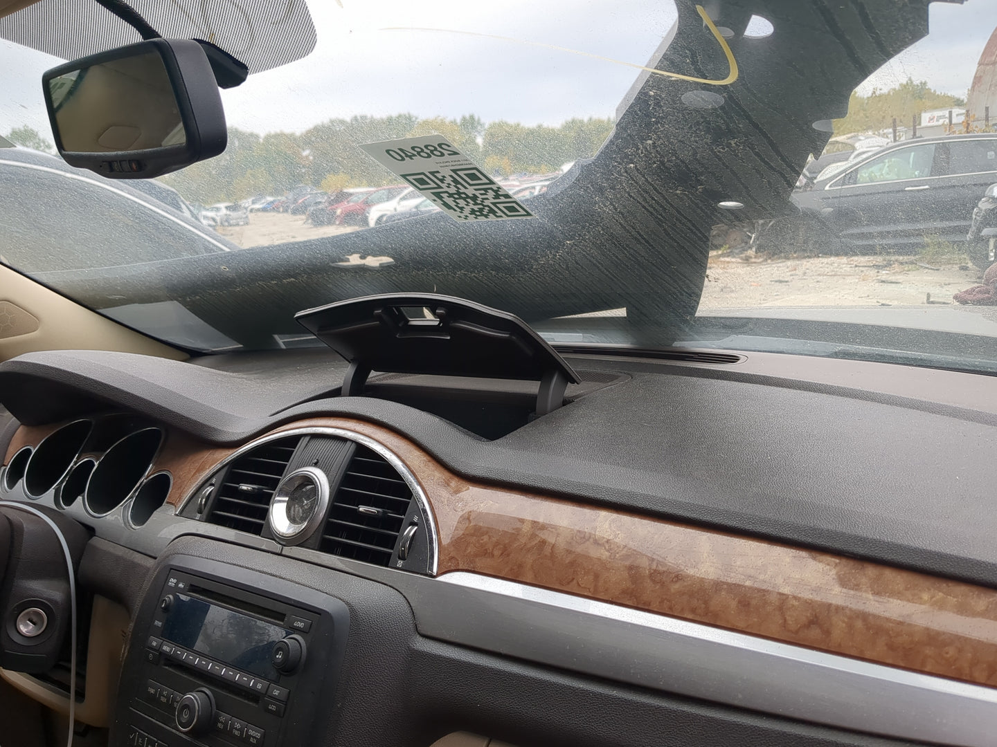 2011 Buick Enclave Air Bag Passenger Right Dashboard OEM Fits OEM Used Auto Parts - Oemusedautoparts1.com