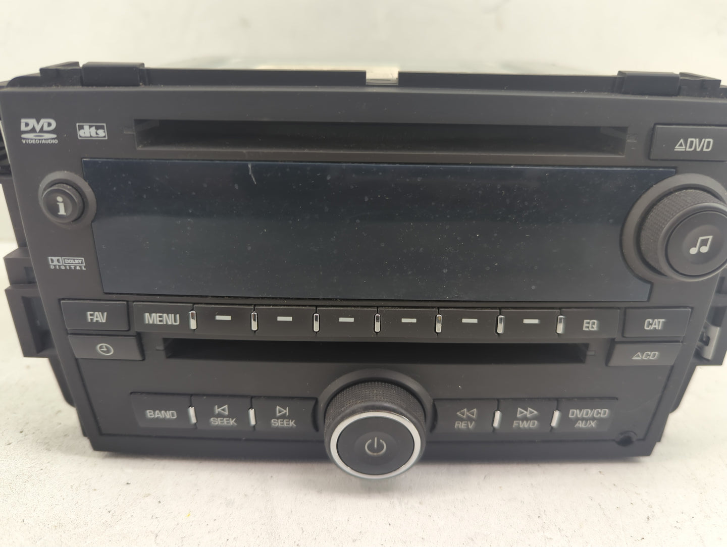 2010-2012 Buick Enclave Radio AM FM Cd Player Receiver Replacement P/N:20940022 Fits Fits 2010 2011 2012 OEM Used Auto Parts
