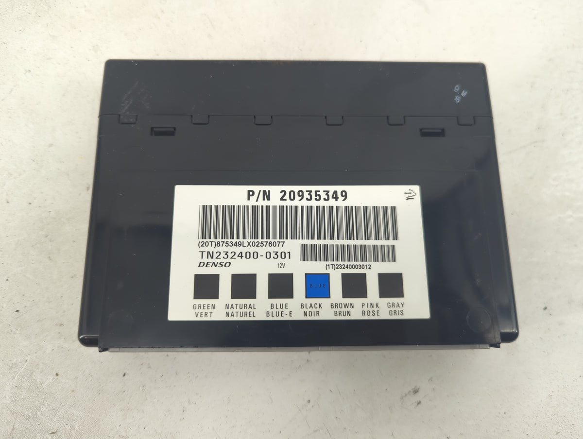 2008-2012 Buick Enclave Body Control Module Bcm Inner Cabin Fuse Box 1081057 - Oemusedautoparts1.com
