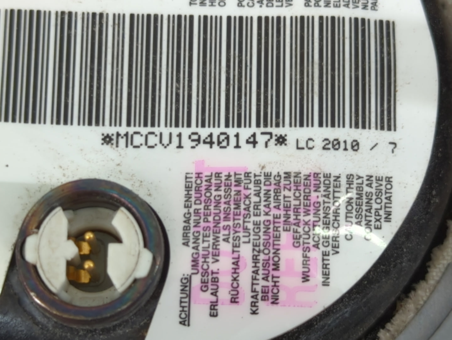 2008-2017 Buick Enclave Air Bag Driver Left Steering Wheel Mounted Fits Fits 2008 2009 2010 2011 2012 2013 2014 2015 2016 20