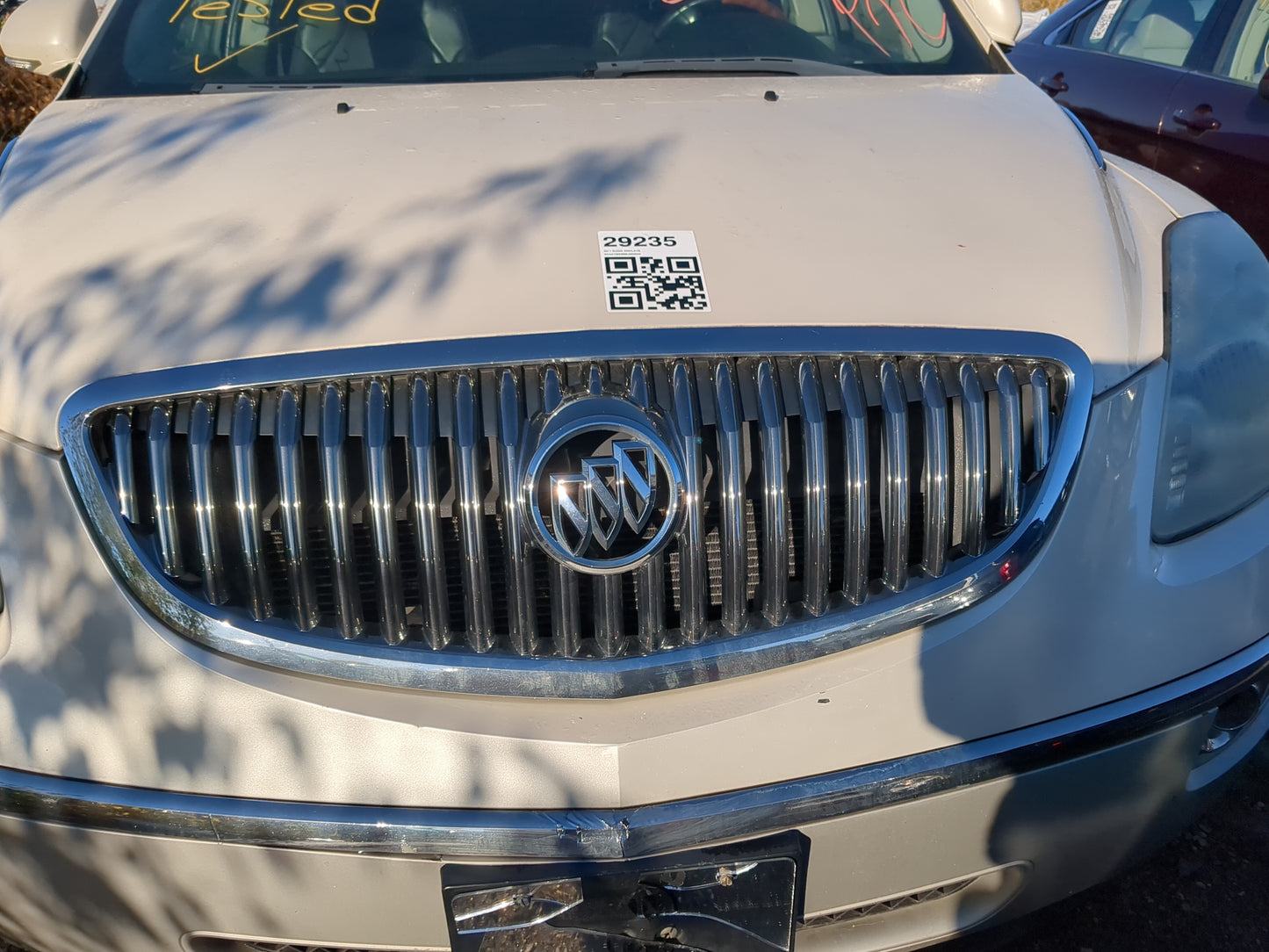 2008-2012 Buick Enclave Front Grille Bumper Not Included - Oemusedautoparts1.com