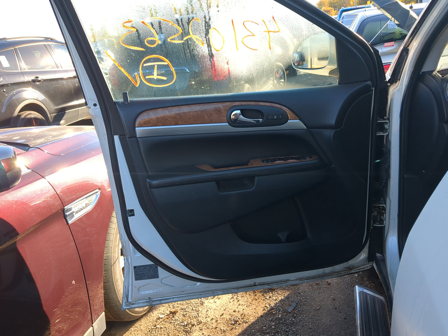 2011 Buick Enclave Front Left Driver Interior Door Panel Trim - Oemusedautoparts1.com