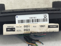 2008-2012 Buick Enclave Climate Control Module Temperature AC/Heater Replacement P/N:15881861 1455007 Fits OEM Used Auto Par
