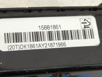 2008-2016 Buick Enclave Climate Control Module Temperature AC/Heater Replacement P/N:15881861 Fits OEM Used Auto Parts - Oem