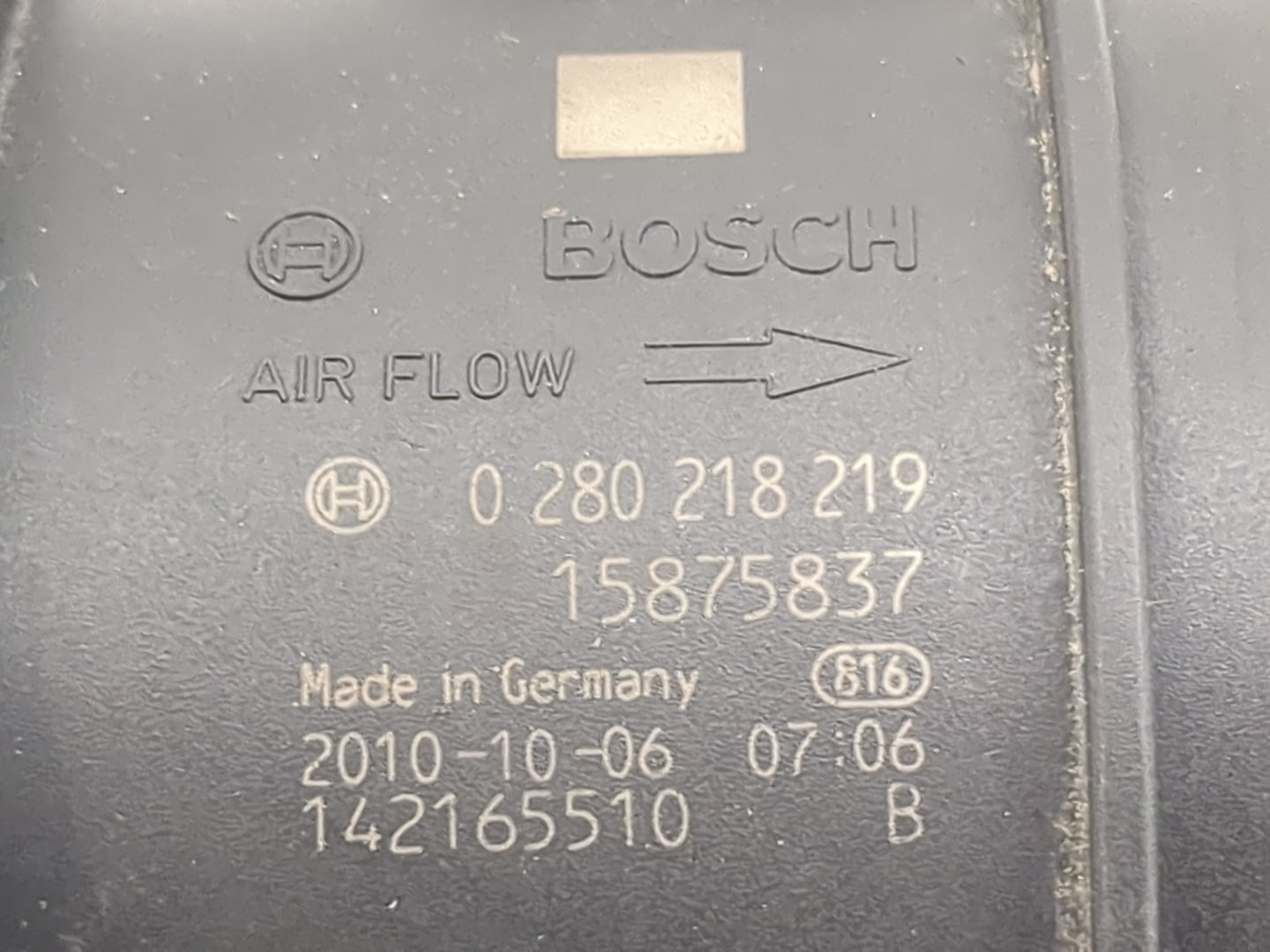 2009-2011 Buick Enclave Mass Air Flow Meter Maf 1486020 - Oemusedautoparts1.com