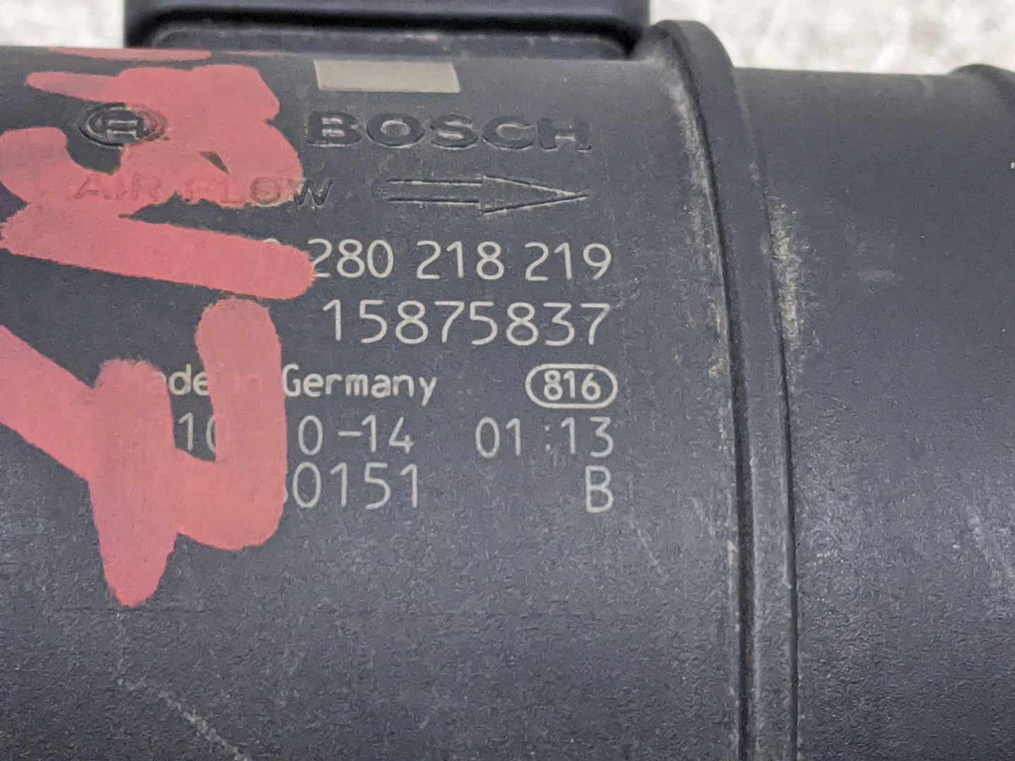 2009-2011 Buick Enclave Mass Air Flow Meter Maf 1486131 - Oemusedautoparts1.com