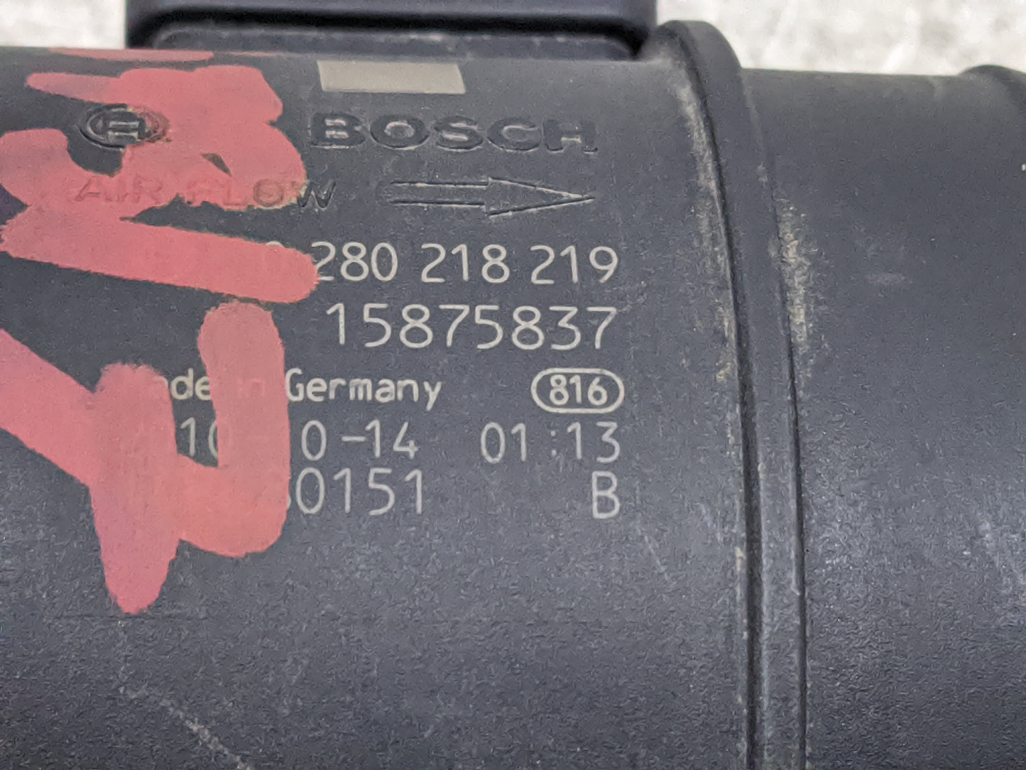 2009-2011 Buick Enclave Mass Air Flow Meter Maf 1486131 - Oemusedautoparts1.com