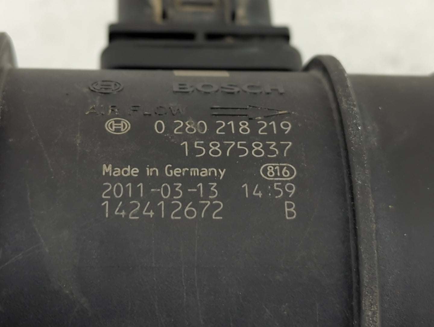 2009-2011 Buick Enclave Mass Air Flow Meter Maf 1487649 - Oemusedautoparts1.com