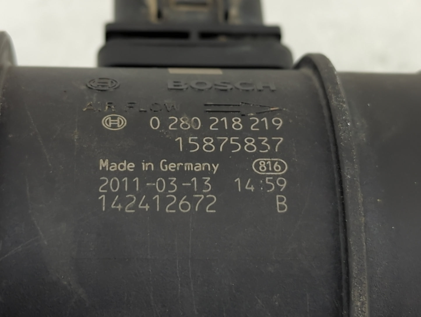 2009-2011 Buick Enclave Mass Air Flow Meter Maf 1487649 - Oemusedautoparts1.com