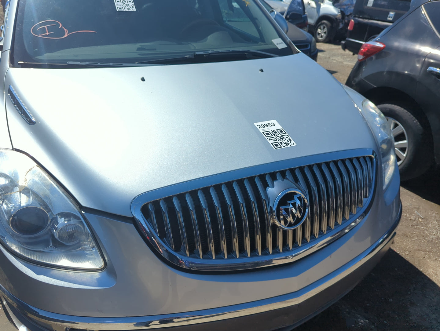 2008-2012 Buick Enclave Hood Oem 5018252 - Oemusedautoparts1.com